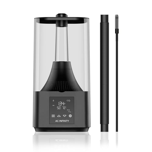 Ac Infinity Cloudforge T3, Umidificatore Per Piante Da 4,5 L Con Controlli Di Umidità Vpd, Vaporizzatore Di Precisione A 10 Livelli, Tubo Di Destinazi