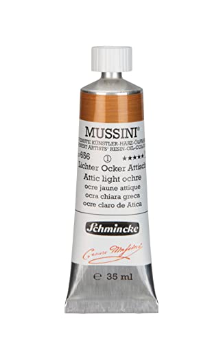 Schmincke Mussini Oils Attish Light Ochre 35Ml Tube Series 1