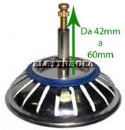 Tappo Lavello Originale Franke Planar Popup 3", Diametro Cestello 83Mm, Altezza Cestello 20Mm