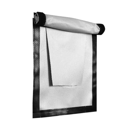 Kit Di Cric Per Stufa, 23 X 20 Cm Copertura Per Tenda Rimovibile Con Anello Anti-Scottatura, Resistente Al Calore, Cric Per Stufa Per Tende Da Campegg