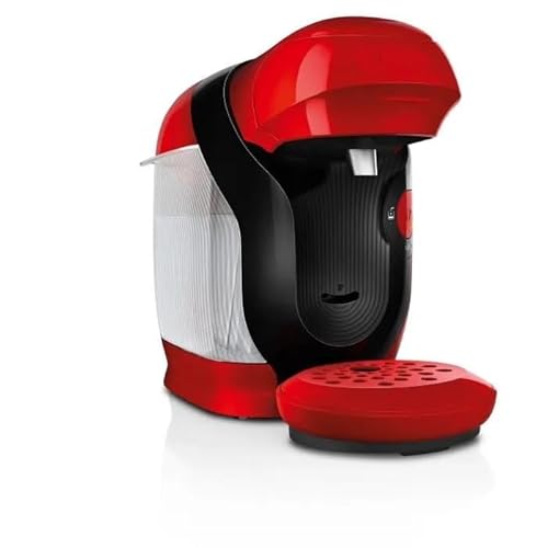 Bosch - Caffettiera Tassimo Style Friendly, Fino A 70 Bevande, Onetouch, Intellibrew™, Rosso, Tas113E