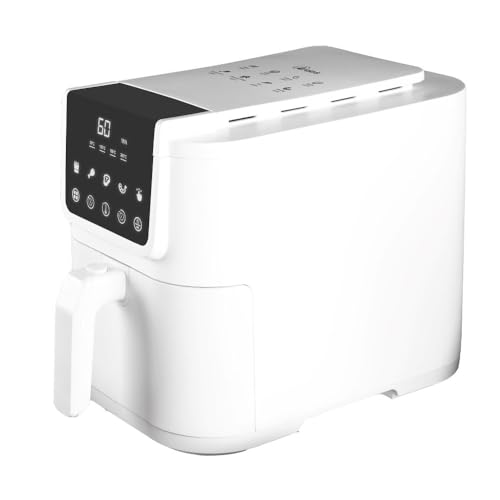 Ardes Arfrya10Lw Friggitrice Ad Aria Friggisana Infinity 5L, Friggitrice Ad Aria Slim Cavità Xl Capacità 5 Litri Super Profonda, Airfryer Con Display