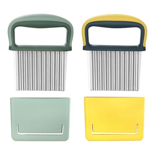 Confezione 2 Coltelli Wave, Coltello Wave Inox, Tagliapatate, Tagliapatate Wave Per Patatine Fritte, Coltello Wave Per Frutta E Verdura, Utensili Da C