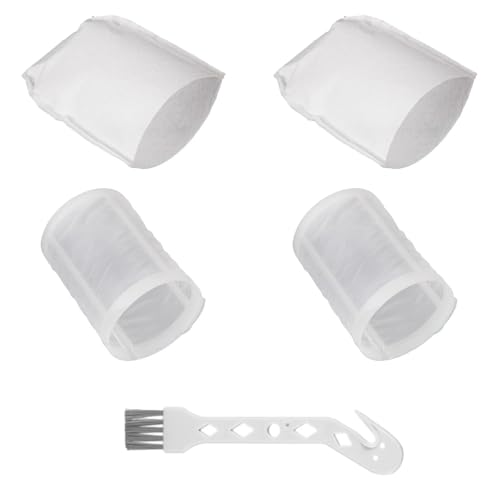 Gionar 2 Prefiltri E 2 Filtri Accessori Per Aspirapolvere Makita, Per Cl100D, Cl106, Cl180, Per Aspirapolvere Makita E Filtro Lavabile E Prefiltro, Co