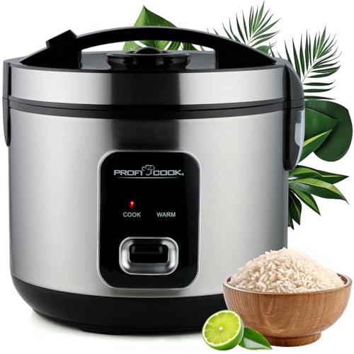 Cuociriso Proficook® | Fino A 3 Kg Di Riso | Preparazione Rapida | Funzione Di Mantenimento In Caldo | Misurino E Cucchiaio Per Il Riso | Cuociriso An