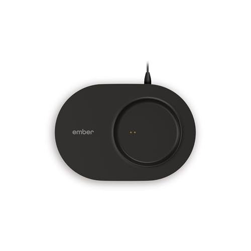 Ember Base Di Ricarica 2 - Ricarica Wireless Per Tazza Intelligente Da Viaggio Controllo Della Temperatura - Caricatore Extra Per Tazze Da Viaggio Ges