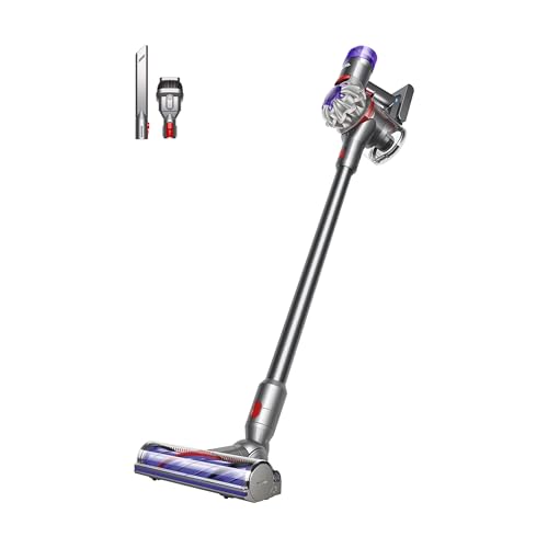 Dyson V8 Advanced™ Aspirapolvere Senza Filo – 130 Aw, 40 Minuti Di Autonomia, Spazzola Motorbar Anti Groviglio, Accessori Combinati, Stazione Di Ricar