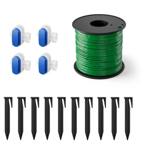 Philips Kit Di Riparazione Per Robot Tosaerba Garden Care - 10 M Di Filo Perimetrale, Connettori E Picchetti, Compatibile Con La Serie 3000, Soluzione