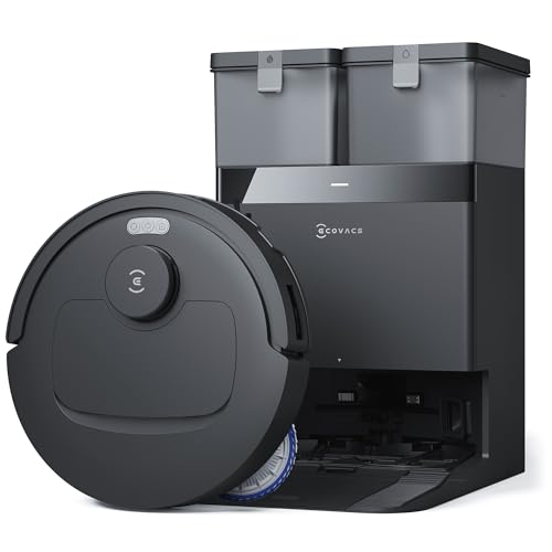 Ecovacs Deebot T30C Omni Robot Aspirapolvere Lavapavimenti, 20000 Pa, Zerotangle 3.0, Tecnologia Truedge 2.0, Sistema Di Lavaggio Ozmo Turbo 2.0, Staz