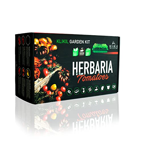 Kit Giardinaggio Semi Di Pomodoro Selezionati, Grow Box, Kit Per Il Giardinaggio Herbaria Con Semi A Germinazione Garantita, Scatola Elegante Di Desig
