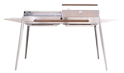 Barbecue A Carbone Carbonella In Acciaio Lisa Luxury Etna Maxi
