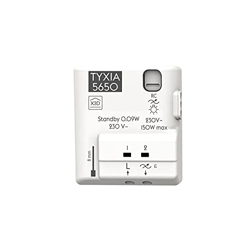 Delta Dore Tyxia 5650 Ricevitore, Bianco