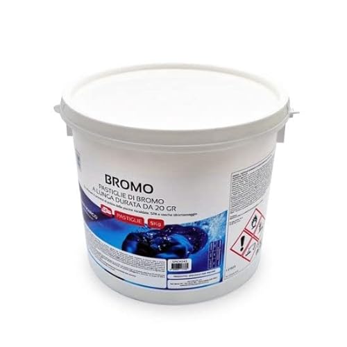 Bromo Per Piscina Ad Azione Lenta Da 5 Kg San Marco - Prodotto Per Uso Non Professionale