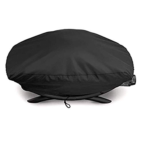 Qnine 7117 Grill Cover Per Weber Q100 / Q1000 Series Grill, Grill Cover Waterproof Per Weber Q1200 / Q1400 (66,8 X 43,9 X 31,5 Cm)