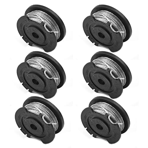 Moupaa 6Pcs Bobina & Linea Di Ricambio Per Bosch Easy Grass Cut 18V 23 26 18 Strimmer Accessori Parte No. F016800569