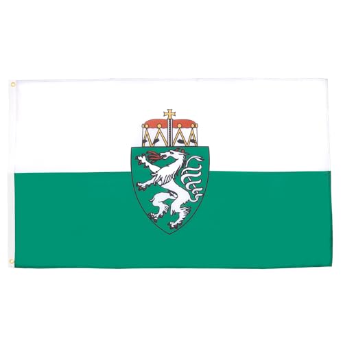 Az Flag Bandiera Stiria 90X60Cm - Bandiera De Steiermark In Austria 60 X 90 Cm