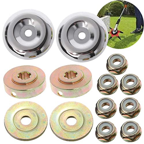 Osuter 8Pcs Strimmer Decespugliatore Accessori Metallo Fissaggio Decespugliatore Con 5Pcs Dado Di Fissaggio Per Stihl Decespugliatori Trimmer