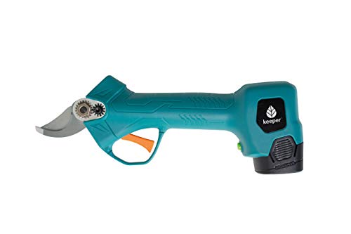 Keeper Kp 280 Electric Pruning Shears, Cordless Lithium Battery, 14,4 V, Runntime 3 Ore, 3000 Tagli, Standard Ce