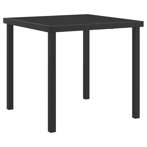 Vidaxl Set Da Pranzo Da Giardino 5 Pezzi Con Cuscini Nero Rattan Polimerico