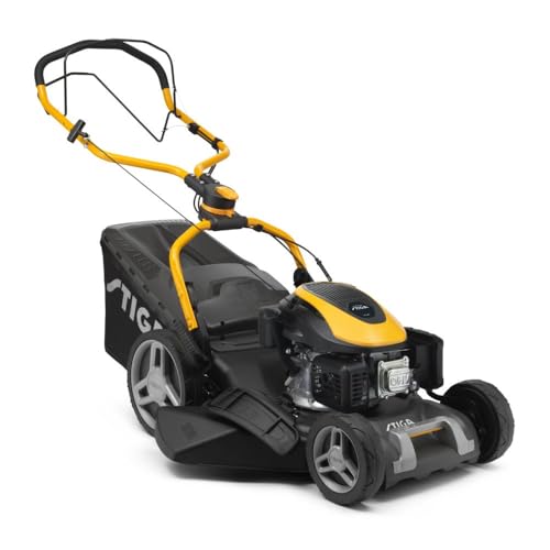 Tagliaerba A Trazione Stiga Combi 753 S - Motore Da 166 Cc, Larghezza Di Taglio 51 Cm, Raccoglitore Da 60 L, Sistema Di Taglio 4-In-1