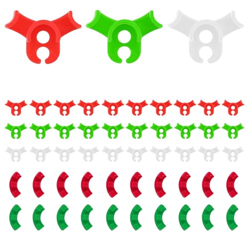 50 Clip Lst Per Piante,Clip In Plastica Per Steli,Supporto A Bassa Sollecitazione,Formazione A 90 Gradi,Clip Per Curvare Le Piante E Cambiare La Direz
