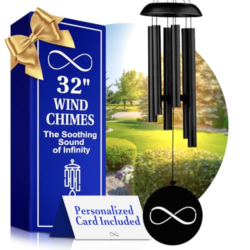 Infinity Wind Chimes - Campanelli A Vento Per Esterni, Grande Decorazione, Rilassanti Toni Melodici, Campanelli A Vento Per Esterni, Campanelli A Vent