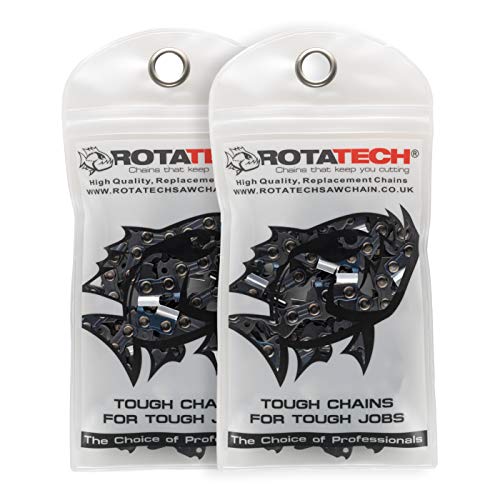 Rotatech Confezione Da 2 15 Motosega Catena Per Motosega Adatto Per Husqvarna 136 137 141 142