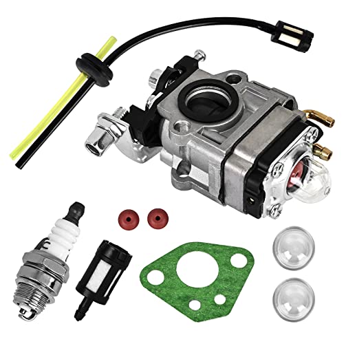 Nizirioo Carburatore Decespugliatore 43Cc 49Cc 52Cc, Carburatore Per Motore Per Decespugliatore, Carburatore Carburatore, Kit Carbu Con Guarnizione Tu