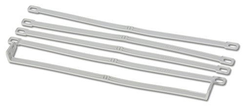 Fbs Fahne Schlingen Set In Plastica Con 1 X Fahne Straffer Band Per Pali I Pennoni Fino A 90 Mm Di Diametro