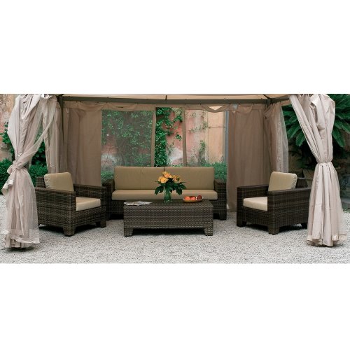 Ricambio Set Teli Laterali Per Gazebo Modello Sahara Mt.3X4 In Poliestere 140 Gr/Mq , Si Tratta Dei Soli Teli Laterali, Senza I Teli Moschiera E Senza