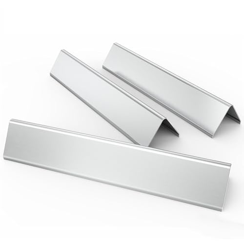 7635 Flavorizer Bars In Acciaio Inox Per Weber Spirit I & Ii 200 Series, Spirit I E210/220 & Ii E210/S210, Piastra Di Calore Da 38,9 Cm, Pezzi Di Rica