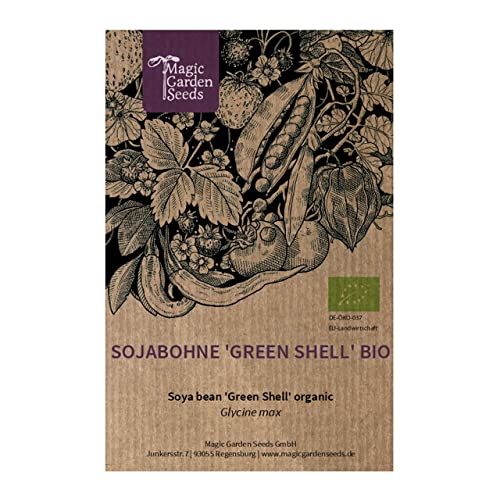 Soia 'Green Shell' (Glycine Max) Biologica - Circa 15 Semi