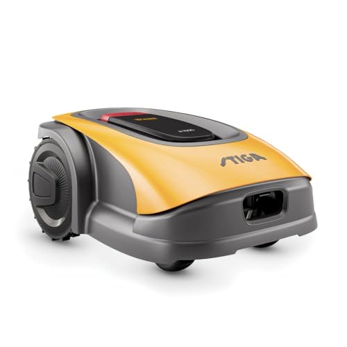 Stiga A1500 Robot Tagliaerba Autonomo – Senza Filo Perimetrale, Controllo Da App, Rtk Gps E 4G, Copertura Fino A 2500 M², Pendenza 45%, 10 Zone Di Tag