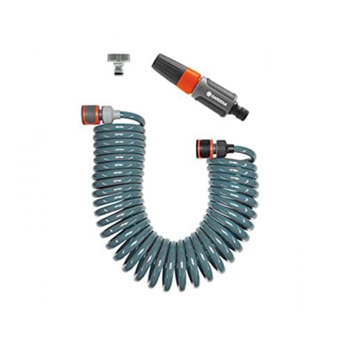 Manguera Flexible De Riego De 15 M Con Accesorios De Conexión Y Lanza De Riego Ref. 8114