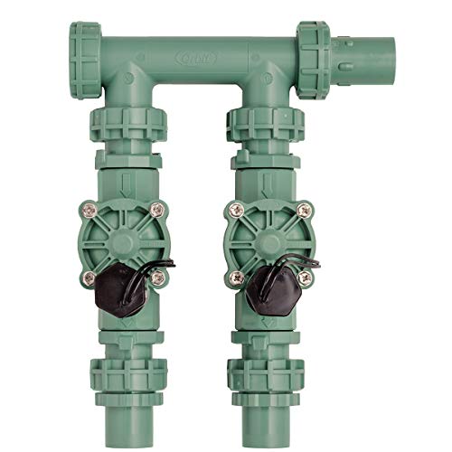 Orbit 57250 2-Valve Preassembled Sprinkler Valve Manifold