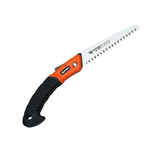 Altuna Seghetto Da Potatura Pieghevole Sawing 29622 - Impugnatura Bimateriale - Dentatura Giapponese - Resistente E Molto Leggero - Sega Manuale Per L