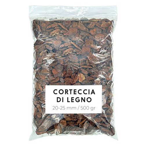 Corteccia Di Pino 3L (500 Gr) - Corteccia Per Orchidee - Bark Per Orchidee - Corteccia Decorativa - Corteccia Per Giardino - Bark Per Orchidee Phalaen