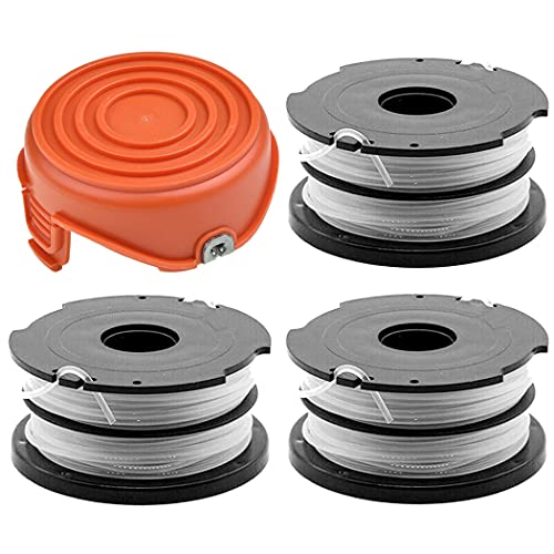 Odashen - Kit Di Ricambio Per Black & Decker Strimmer Gl675 Gl680 Gl685 Gl686 Gl687 Gl690?1, 3 Bobine E Linea.