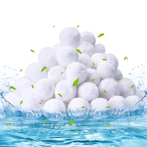Cirull Sfere Filtranti Per Piscina 800G, 28Kg Di Ricambio Per Filtro A Sabbia, Palline Filtranti Riutilizzabili, Palline Filtranti Per Piscine, Acquar