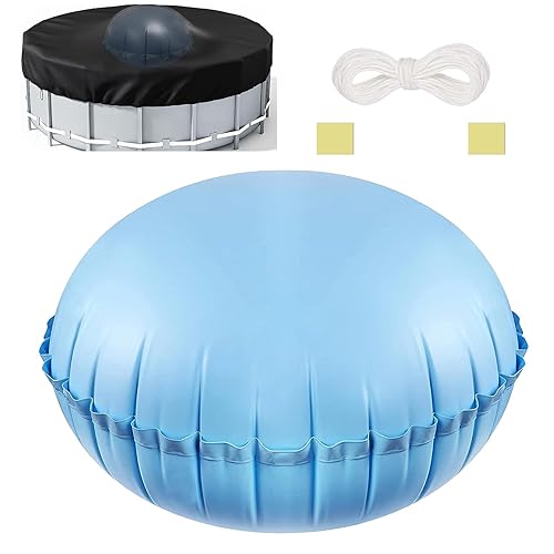 Cuscino Gonfiabile Invernale Piscina,120 X 120 Cm Cuscino Piscina Invernale,Cuscino D'Aria Per Piscina Rotondi,Cuscino Aria Piscina Copertura Invernal