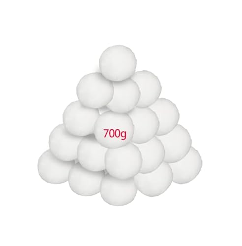 Ushop Filtro Balls,Palline Filtranti Per Piscina,700G Palline Filtro Piscina Sostituisce 25Kg Di Sabbia,Essere Riutilizzato,Per Filtro Piscina,Pompe F