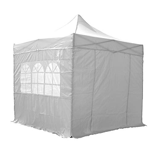 Airwave Ex26021 Essential - Gazebo Pop-Up Con Lati 2,5 X 2,5 M, Colore: Bianco