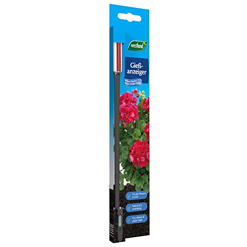 Westland Indicatore Di Irrigazione Grande, 26 Cm, Antracite – Indicatore Di Irrigazione, Indicatore Del Fabbisogno D'Acqua Per Piante In Vaso