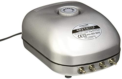 Aquaforte Hailea Aco-9610 - Aeratore Per Acquari, Con Pompa A Membrana E Pompa Dell'Aria
