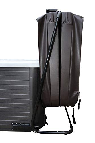 Canadian Spa Hot Tub Cover Lifter Bottom Mount, Nero, 122 X 244 X 91 Cm