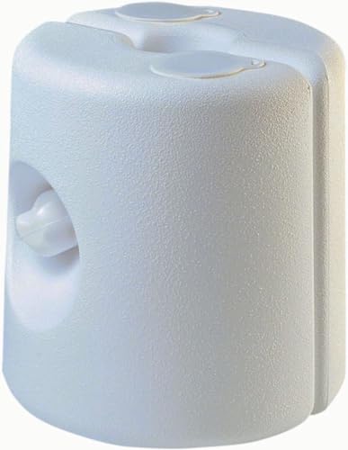 Tenda Per Feste E Gazebo – Pesi Per Piedi Ø 24 X 25,5 Cm – Gazebo Da Giardino – Riempire Con Sabbia O Acqua – Adatto Per Pali Ø 2 Fino A Ø 3,2 Cm – Fa
