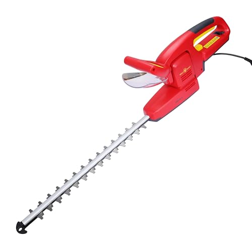 Wolf-Garten 41Af0H-D650 Hse 45 V Tagliasiepi Elettrico, Rosso/Giallo, 34X32X115 Cm