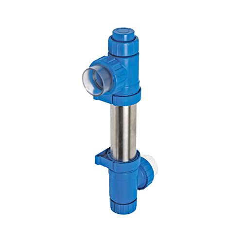 Blue Lagoon Tech Uv-C 16 Watt, Garantisce Acqua Chiara, Capacità Ottima Piscina 15.000 Litri, Portata Consigliata 5 M3 All'Ora, Portata Ottima 23 M3 A
