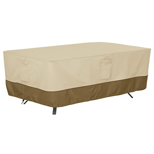 Classic Accessories Copertura Per Tavolo Rettangolare/Ovale Da Giardino, Grande, Veranda
