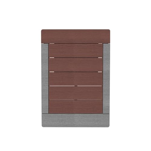 Formidra - Ds-Base-Cf - Griglia Per Doccia Esterna - Colore Dark Coffee - Resistente Ai Raggi Uv, Temperatura Da - 30°C A + 70 ° C, Acqua E Muffe E Te